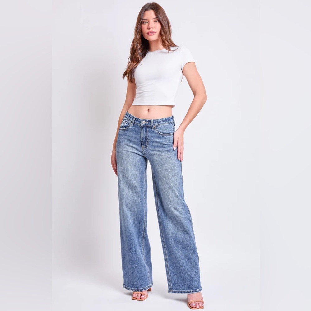 WOMEN'S BELLA HIGH RISE WIDE LEG JEANS
